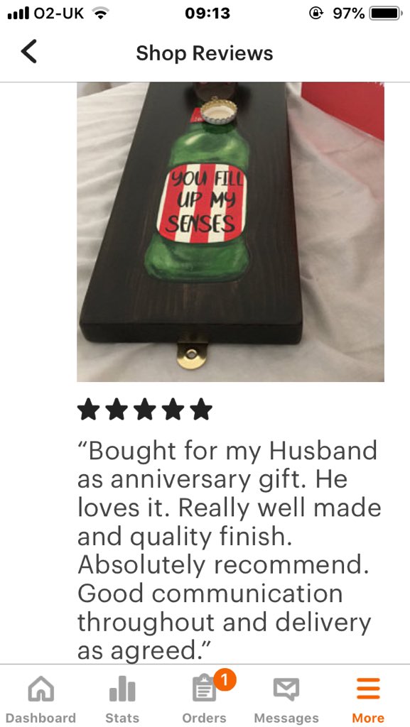 happyartsuk's tweet photo. It’s a really good satisfying feeling when you get good feedback 😊 ⭐️🏅🍺
#magneticbottleopener #sheffieldunited #sufc #sufcfans #sheffieldissuper #sheffield #fatherdaygift #fatherdaygifts #fathersday #woodcraft #woodcrafts #footballgifts #art
https://t.co/nw2ks7SNPO https://t.co/EHa1W5cf0m
