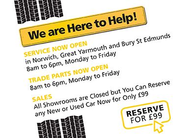 DesiraParts's tweet photo. We are here to help!  Desira Service has Re-Opened in Vulcan Road, Norwich, Western Way, Bury St Edmunds,North Quay, Great Yarmouth and now Diss too for all Franchises.

To make a Booking please visit https://t.co/5zuXyWhriq or Call 01603 397725. https://t.co/L3qncgahIM