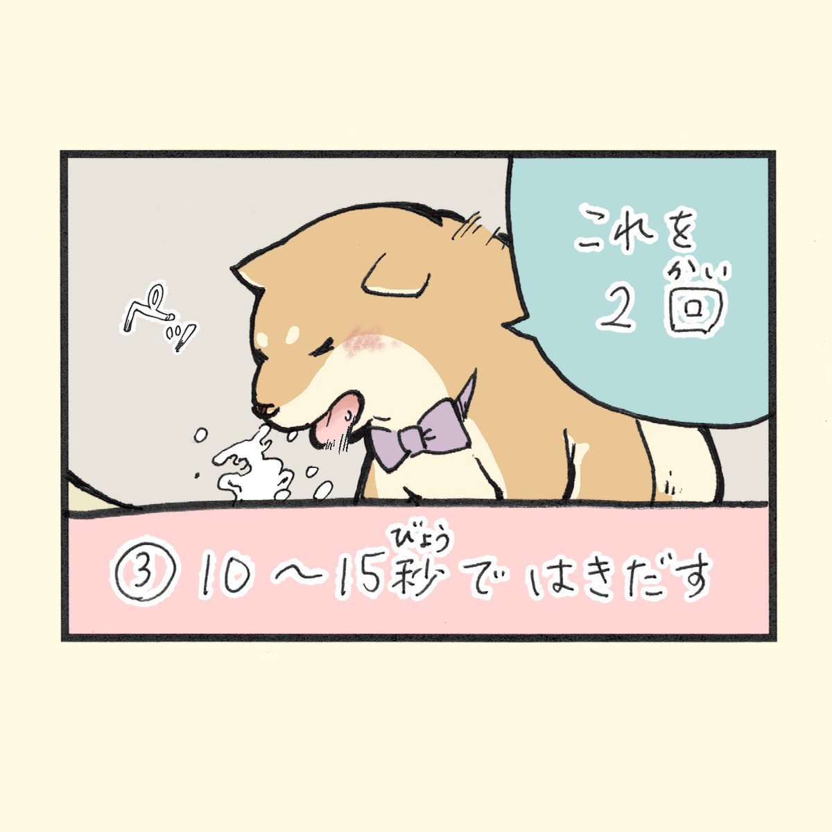 豆柴太の防災豆知識⑤
「うがいの正しいやり方」

?うがいの効果?

●のどの粘膜についた菌たちを洗い流す
●のどに潤いを与える
●粘液の分泌や血行を促す

#豆柴太 #防災 #柴犬 #4コマ #うがい

↓詳しくは、こちらを!
【全日本病院協会HPから引用】
https://t.co/KGpenoQXjR 