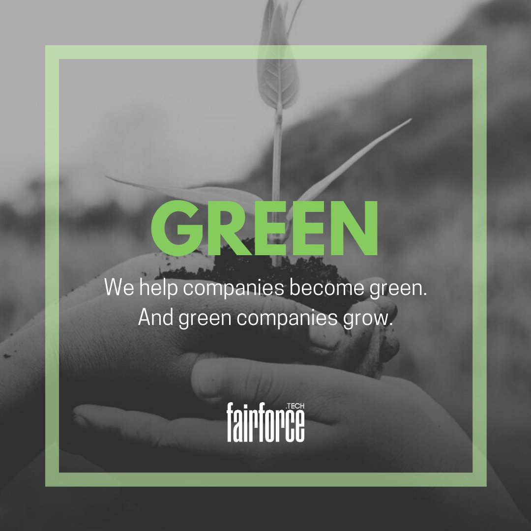 fairforcetech's tweet photo. #Fairforce help companies become #green. And green companies grow. Join us here: https://t.co/zEp2z9bJm1
#sustainability #greenbusiness #community #sustainable #greeneconomy #faircommunity https://t.co/vmLl3BwPPD