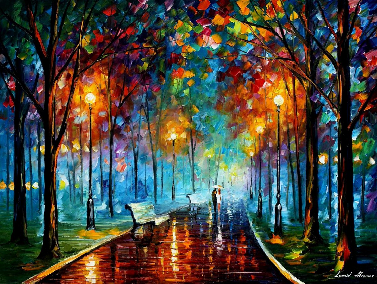 rubybrigg's tweet image. MISTY MOOD NIGHT — PALETTE KNIFE Oil Painting On Canvas By Leonid Afremov bit.ly/3disLSJ
#contemporaryart #artoncanvas