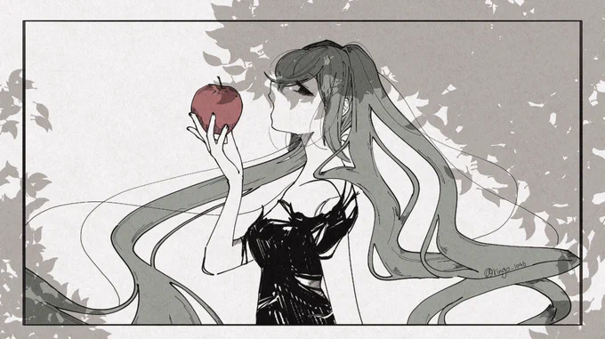ご存知なくて?罪と罰はいつだって赤い果実から始まるのよ。

#じょるじんキャス絵ゆる募 