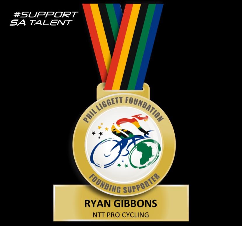 Proud to be a Founding Supporter of the Phil Liggett Foundation to #SupportSATalent. You can get one of these founders medals too, by donating R200 or more to the Foundation. 

Link in the @SupportSATalent bio.