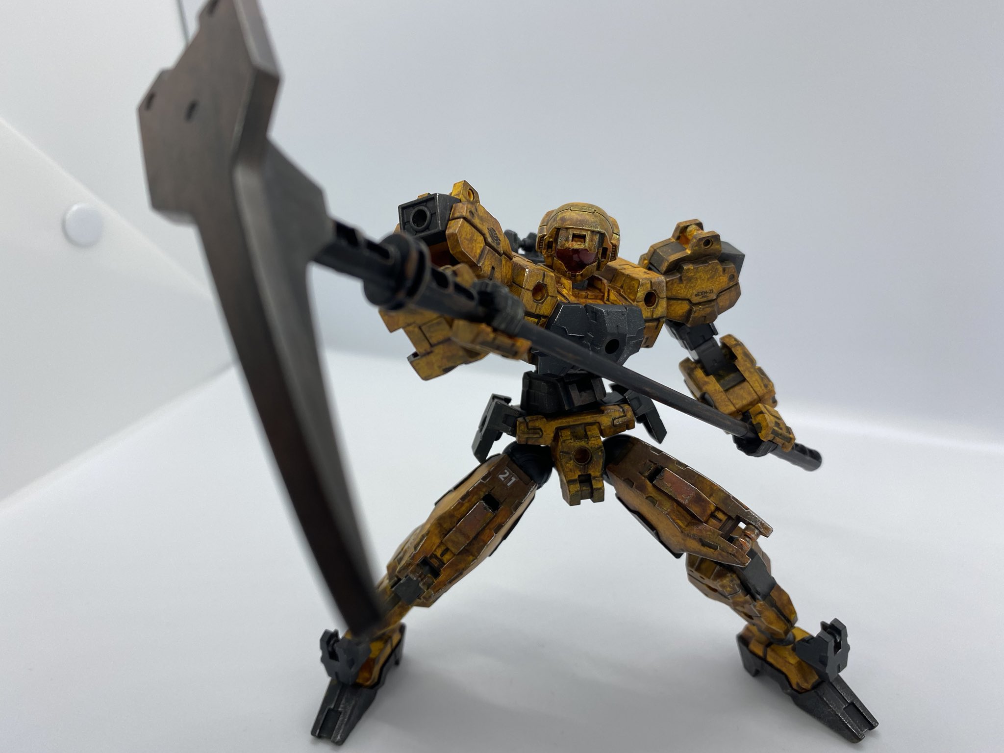Hsuntoy Sd改造完當然是能透過替換零件變回real比例啊激轉身 30mm 拉比歐完成 30mm T Co Y4ztmh5wb5 Twitter