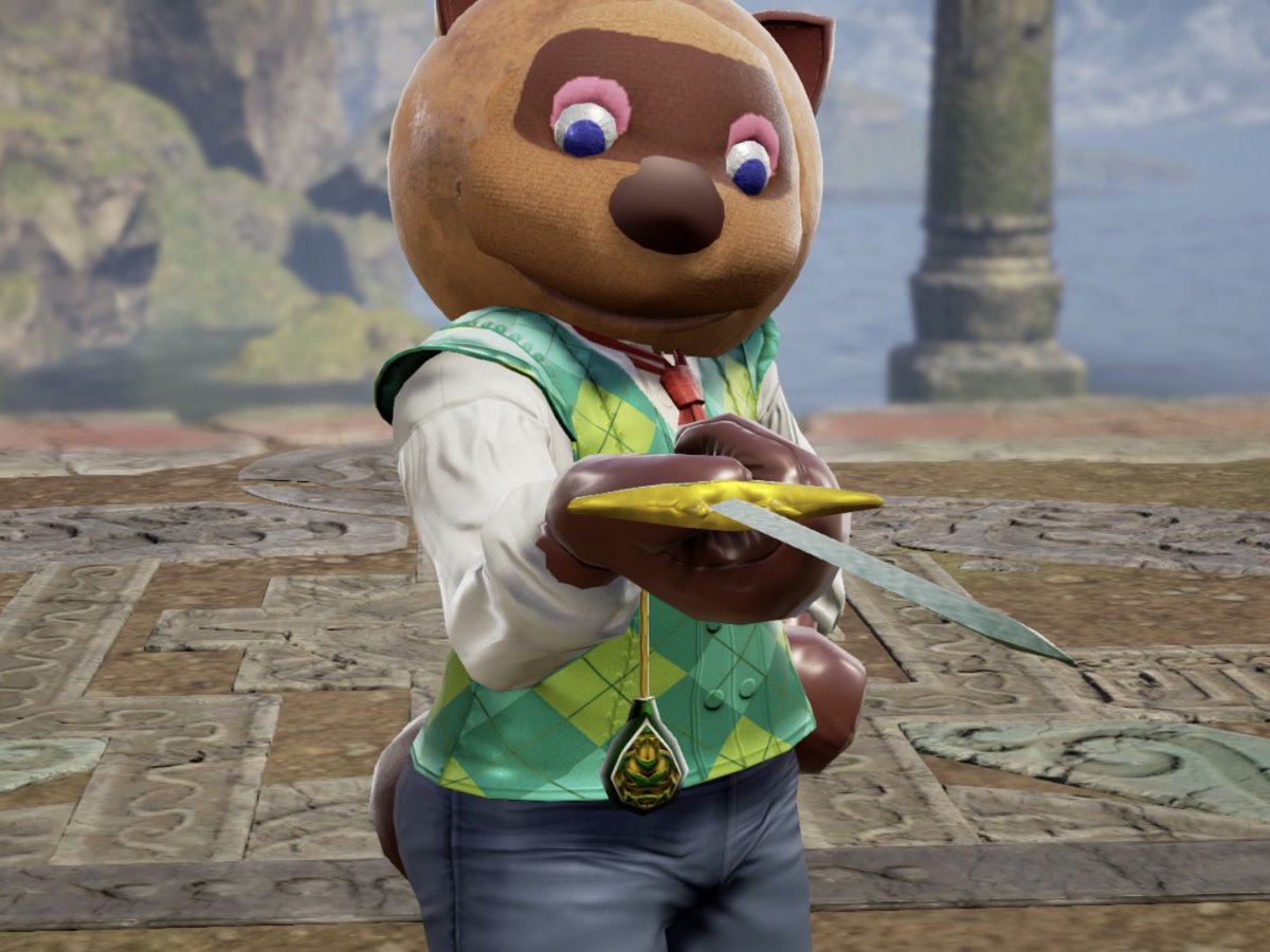 ソウルキャリバー6 #どうぶつの森 #AnimalClossing 脱げると懐かしい