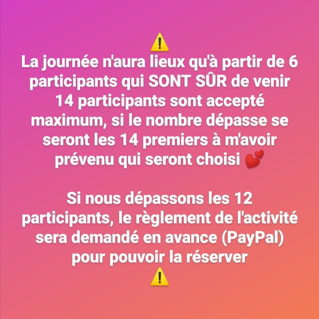 KpopMeetings's tweet photo. [ANNIVERSAIRE]
Hey~ 💞
Les inscriptions sont lancées pour cet été 📄
Pour cela il vous suffit de commenter l'activité que vous aimeriez faire et dire que vous serez présent ✨

⚠️ La date n'est pas encore posée, assurez vous donc de pouvoir être là avant de vous inscrire ! https://t.co/TIbbPLDYGq