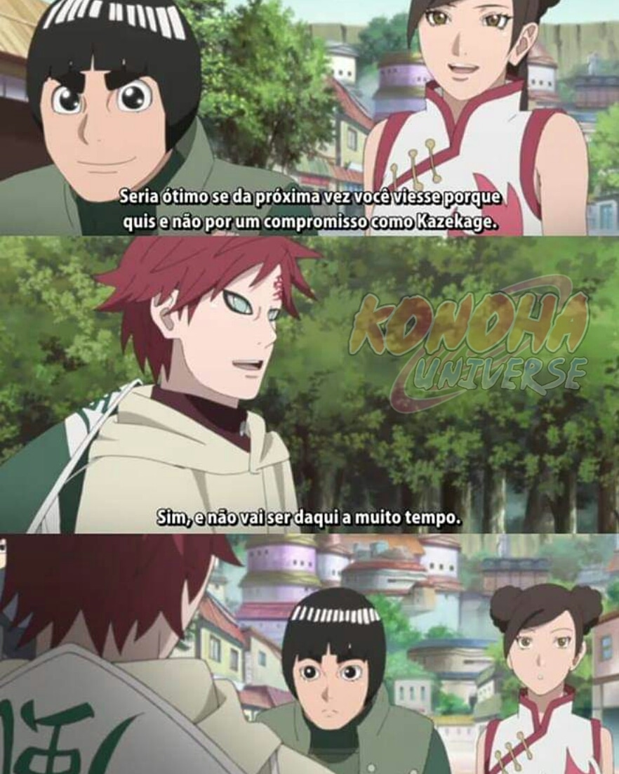 Academia Ninja dos Senpai - o que fizeram com o cabelo do Gaara cara?