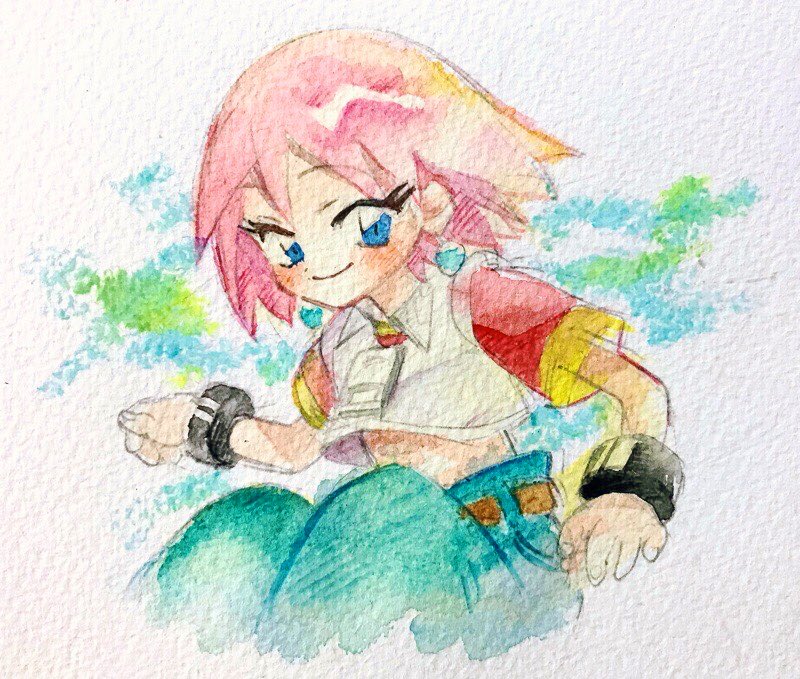 ビュティさん もたりのイラスト