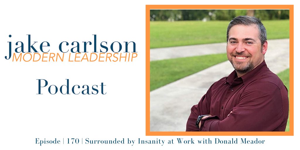 jakeacarlson's tweet photo. As a middle manager, you are a generational translator with Donald Meador [#podcast] https://t.co/apkVLFw8TP #workplaceinsanity #corporatemiddle #middlemanager #management @dmmeado https://t.co/hisa35d8sv