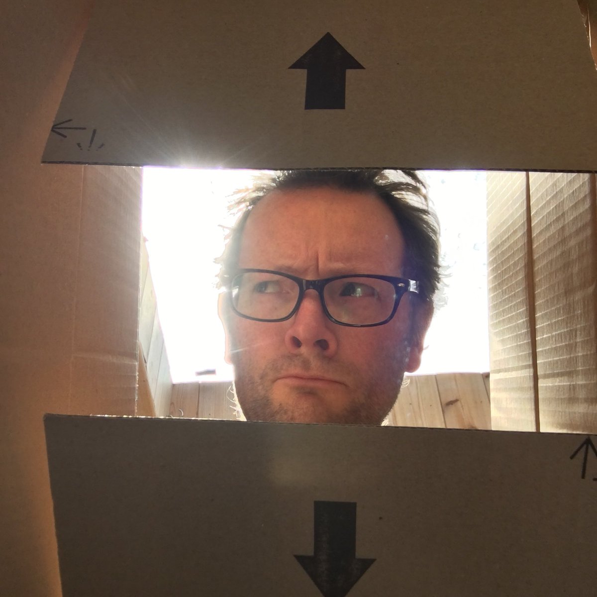 pauldrawsetc's tweet photo. Follow me everyone I know the way out of this mess...it’s err....this way 👉👇👈☝️🤞 #StayAlert https://t.co/eqFX45KBep
