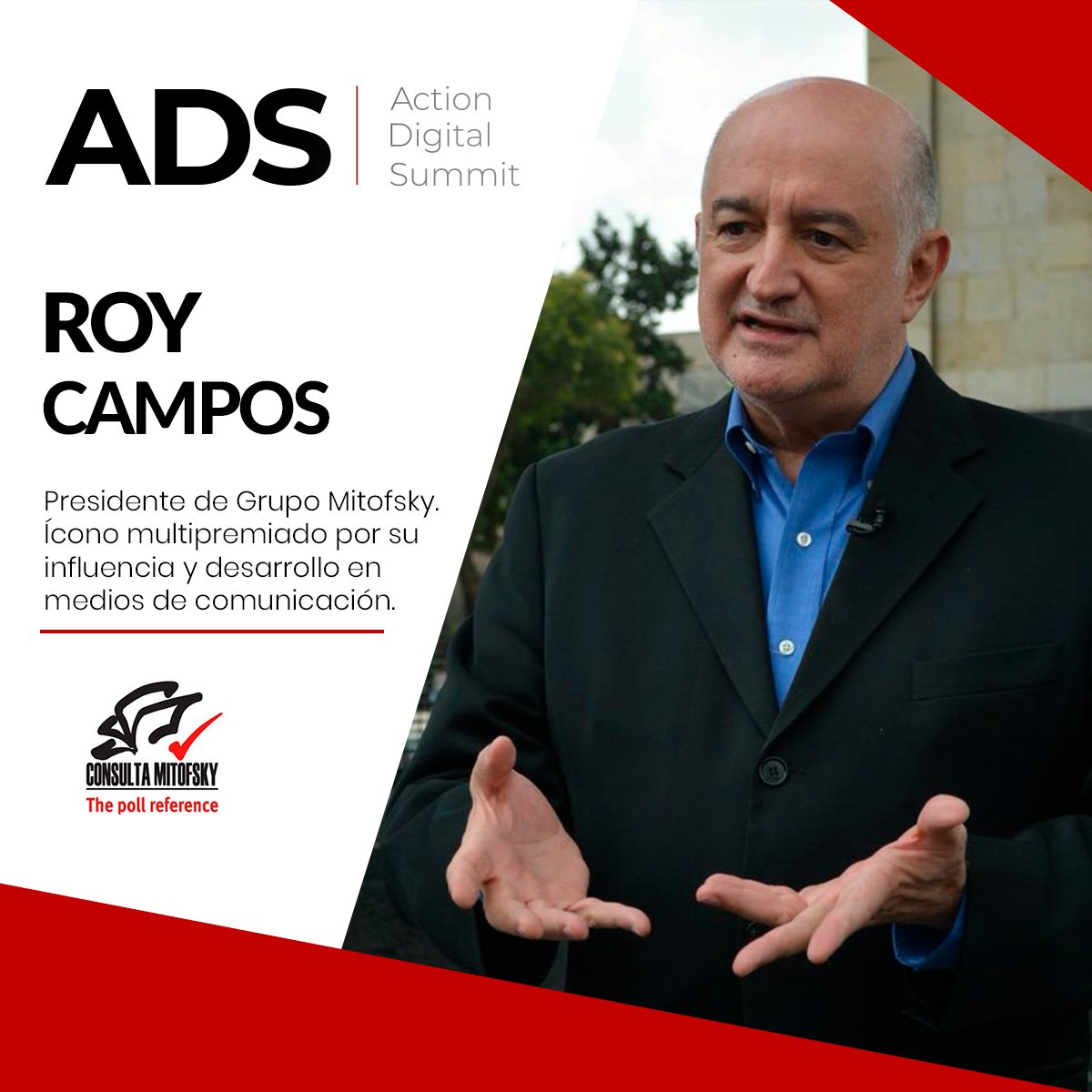 AmaiMexico's tweet photo. También hoy a las 7pm @RoyCampos de @Mitofsky_group en el #ActionDigitalSummit hablando sobre el Panorama Político-Económico: ¿Por qué son Importantes los estudios de mercado de cara a la reactivación?
Conéctate aquí: https://t.co/UJUXUkNqld https://t.co/ka6rlbloUV