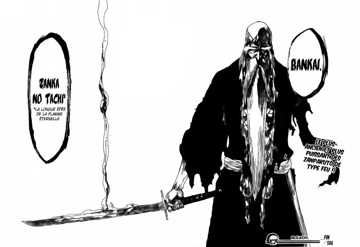 Et qui est ce qui a un Bankai avec des phases différentes ? Des personnes réputés pour leur puissance (Yamamoto, Kyōraku...) C'est en se basant sur cela que l'idée est venue, que les personnes savant maîtriser le Bankai bah il y en a peu.