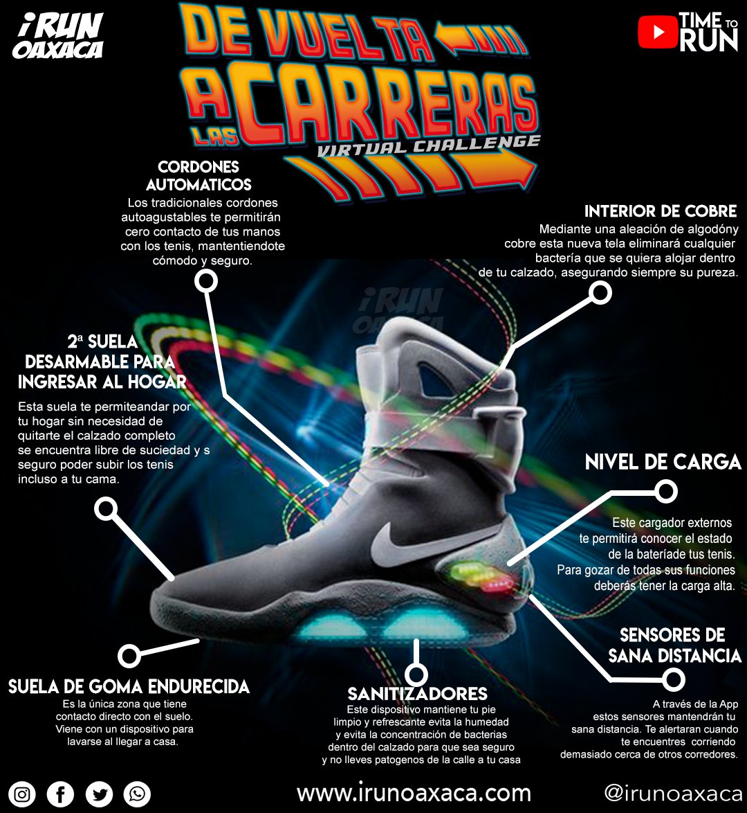 iRunOaxaca's tweet photo. ¿Serán estos los tenis que usemos #DeVueltaAlasCarreras?

Serían perfectos para volver a la #NuevaNormalidad 
Próximamente
Evento Gratuito
#BackToTheRace #VolverAlPasado #VirtualRun #VirtualChallenge https://t.co/03SiKCOzKZ