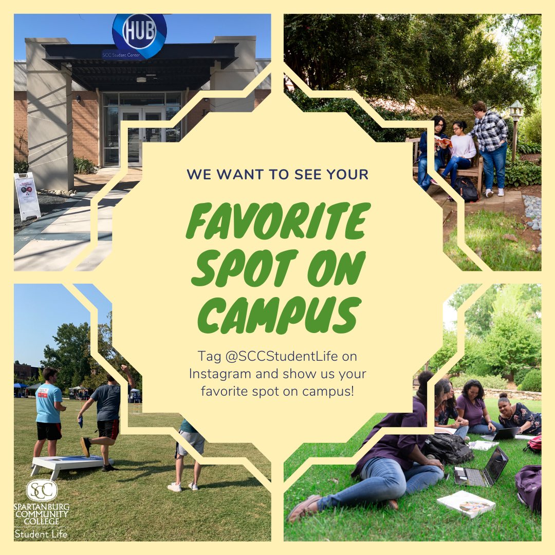 SCC Student Life (@scc_studentlife) on Twitter photo Let us know your favorite spot on campus! 
Tag us <a href="/sccstudentlife/">Student Life</a> on Instagram. Let us know your favorite spot on campus! 
Tag us <a href="/sccstudentlife/">Student Life</a> on Instagram.