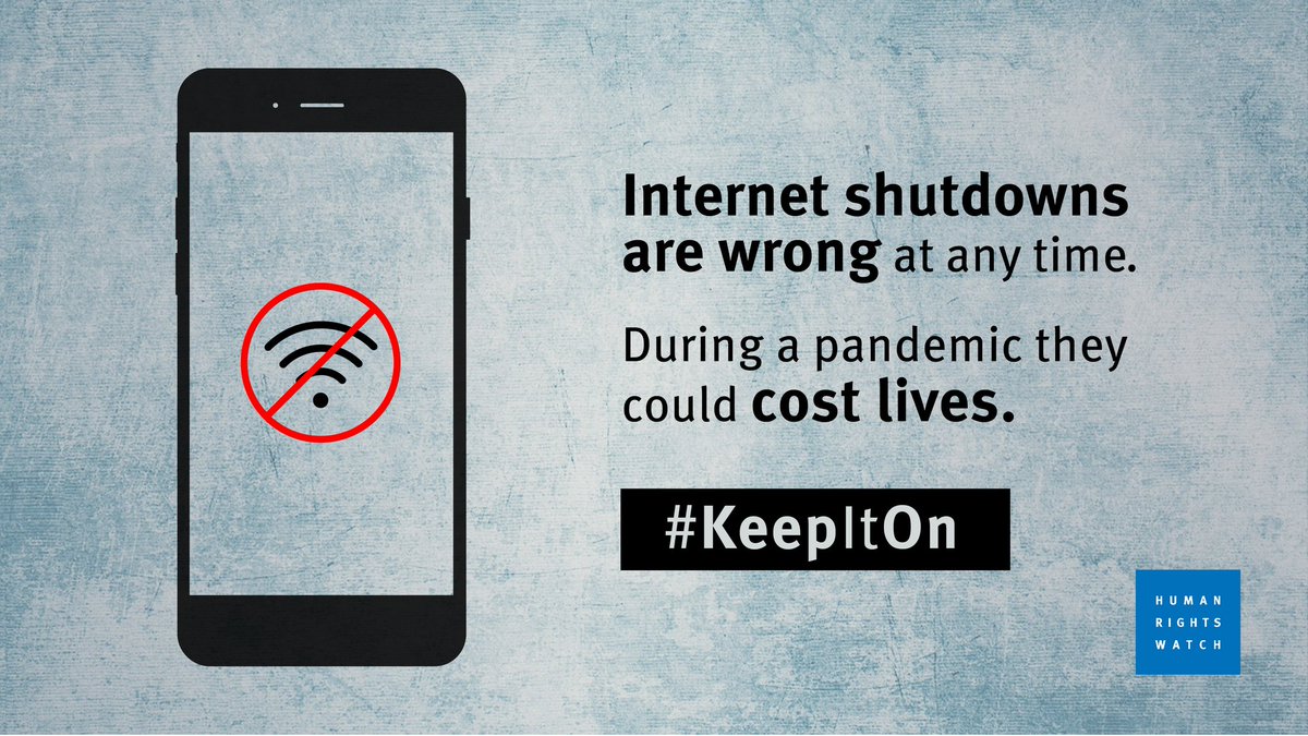 The UK has joined others in calling on Bangladesh to turn on internet in the camps so aid workers can coordinate emergency services & Covid-19 prevention, but the government refuses.  #KeepItOn    https://www.hrw.org/news/2020/03/26/bangladesh-internet-ban-risks-rohingya-lives