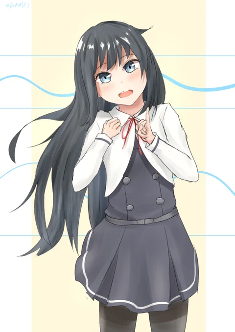 司令官!約束です…!
生真面目かわいい朝潮ちゃん
#艦これ版深夜の真剣お絵描き60分一本勝負
#艦これ版真剣お絵描き60分一本勝負_20200527 