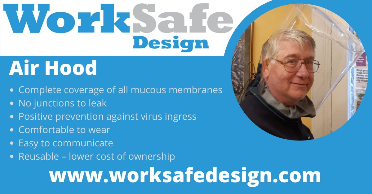 WorkSafe_Design's tweet image. No other device on the market gives you the same combination of high protection, great comfort and communication, keeping you safe, reducing your stress level and improving your relationship to patients and your team. Get in touch for a demo: worksafedesign.com/contact-us/
#covid19