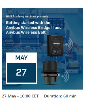 HMSNetworks_JP's tweet photo. 【60分でわかる!製品講座】Anybus Wireless Bridge II と Anybus Wirelss Bolt についてのご説明、アプリケーションについて。ライブセッション終了後もオンデマンドで視聴可能です→https://t.co/frBUQ7SQfr
※セミナーは英語で実施されます。
#WirelessBolt #Anybus https://t.co/i13egbTh90