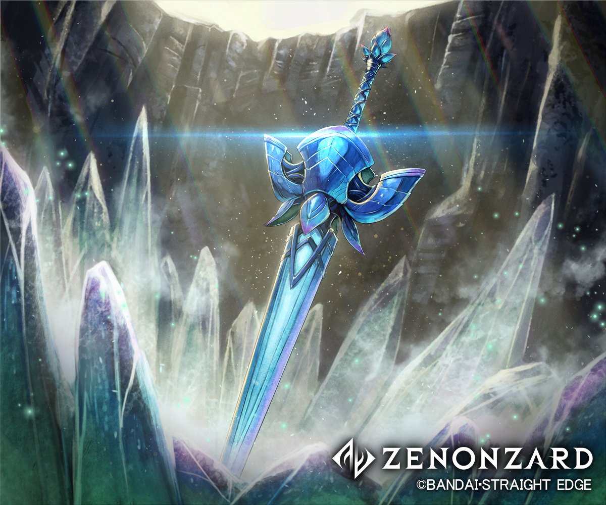 黒井ススム 人間不信アニメ化決定 Zenonzard Excode 02 幻影の剣士 にて 氷の剣聖 カイオ 絶対零度 カイオ 青刃アイスブレイドを描かせていただきました よろしくお願いします ゼノンザード ゼノンザードイラスト T