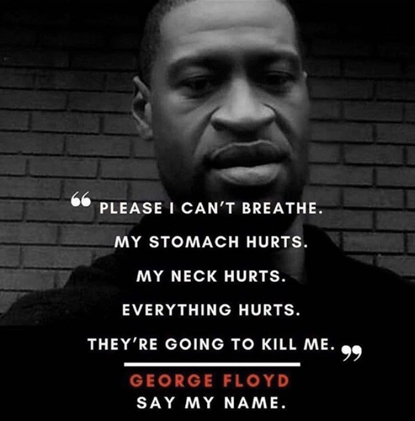 _aalaak_'s tweet photo. The saddest part is we all know how this ends. Empty promises from authorities. No consequences for the “police”. No justice for the family. 

And then the process repeats itself..    #icantbreathe #JusticeForGeorgeFloyd https://t.co/l1fG2VpHxW