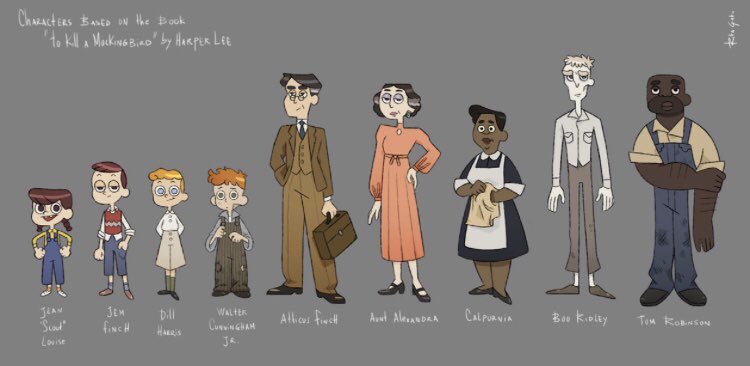 ClubJudge's tweet photo. Who is your favourite character? Why? #tokillamockingbird https://t.co/0uABEp1M8K