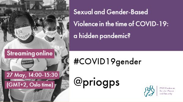 It’s Today!!
At 12 GMT @wpsi_kaiptc joins @giwps @LSE_WPS @prioGPS @GpsMonash on global discussions on #SGBV during #covid19: a hidden pandemic? 

#COVID19gender
#StayHome
#1325Beyond2020 

Join the discussion: tinyurl.com/watchliveon27m…