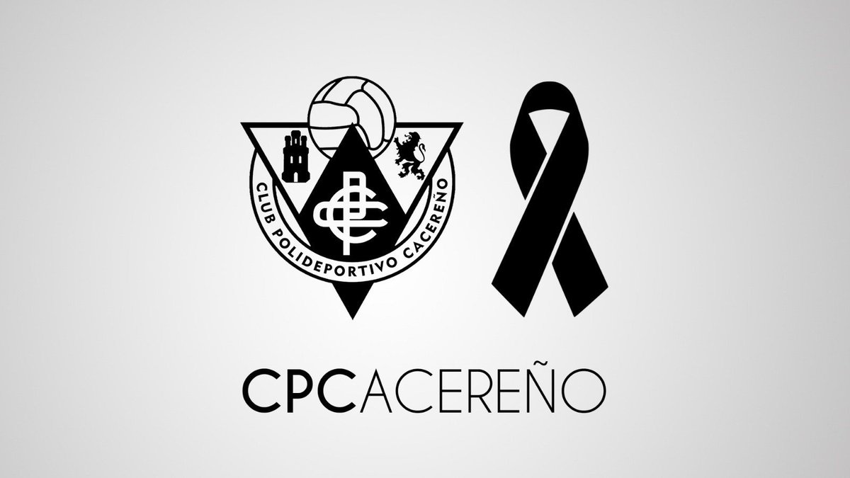 CPCacerenoSAD's tweet photo. ⚫ Nos sumamos al minuto de silencio en recuerdo a todos los fallecidos por #COVIDー19

Mucho ánimo y fuerza a todos los que hayáis perdido a un ser querido

#NoOsOlvidaremos #LutoOficialESP https://t.co/PrHBhtxlSk