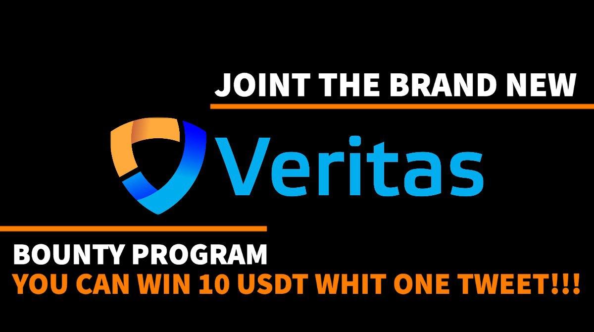 🔹Tag <a href="/CryptoForecast/">CryptoForecast</a>
🔹Tag your favorite project with the #Veritas badge you can find at the link below
🔹Share the link to the project page from our site
🔹Write something cool about it!

cryptoforecast.com/marketcap

The most liked/retweeted post will be rewarded!

#bounty #crypto