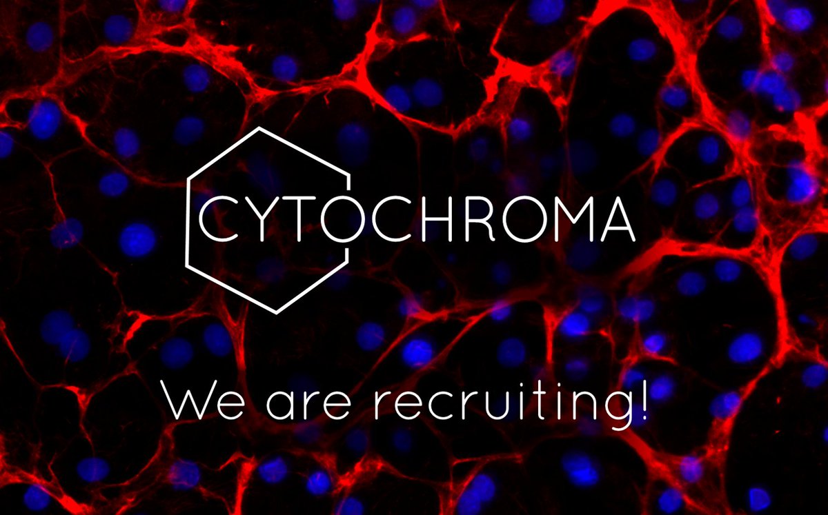 We are recruiting! 
Please visit cytochroma.org for further details...