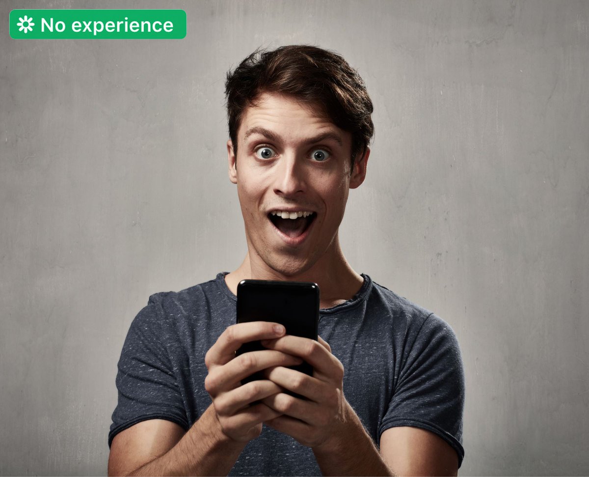 Can't find a job without experience? Can't get experience without a job? 😬

Break the cycle with #JOBTODAY. Job adverts with the green #NoExperience banner are open to first-time jobseeker