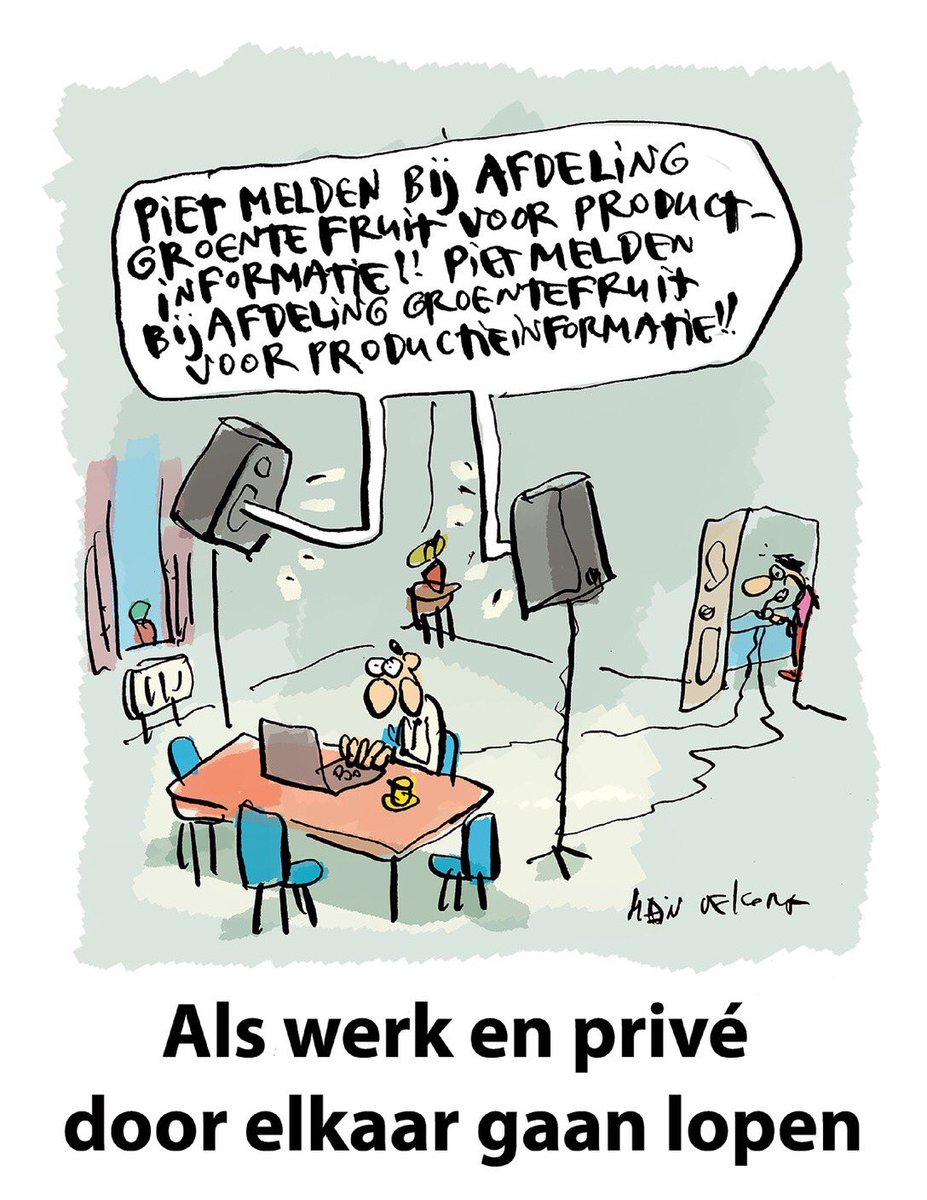 Tegenwoordig werken we veel thuis. Thuiswerken Humor Corona . Hein On Twitter Piet Wordt Omgeroepen Heindekort Kortoons Heindekort Humor Cartoon Corona Virus Coronavirus Covid19 Griepje Thuiswerken Prive Zakelijk Gescheidenhouden Bestlastig Omroepinstallatie Https T Co Oetasle2hv