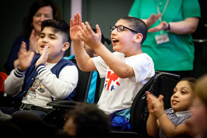 LiveMusicNowUK's tweet photo. We are so grateful to all at @HaberdashersCo for helping us bring music to thousands of older people and disabled children whilst in social isolation. It’s helping them re-connect with the world, and experience joy again! #LMNatHome https://t.co/W5jL7Pyl9G