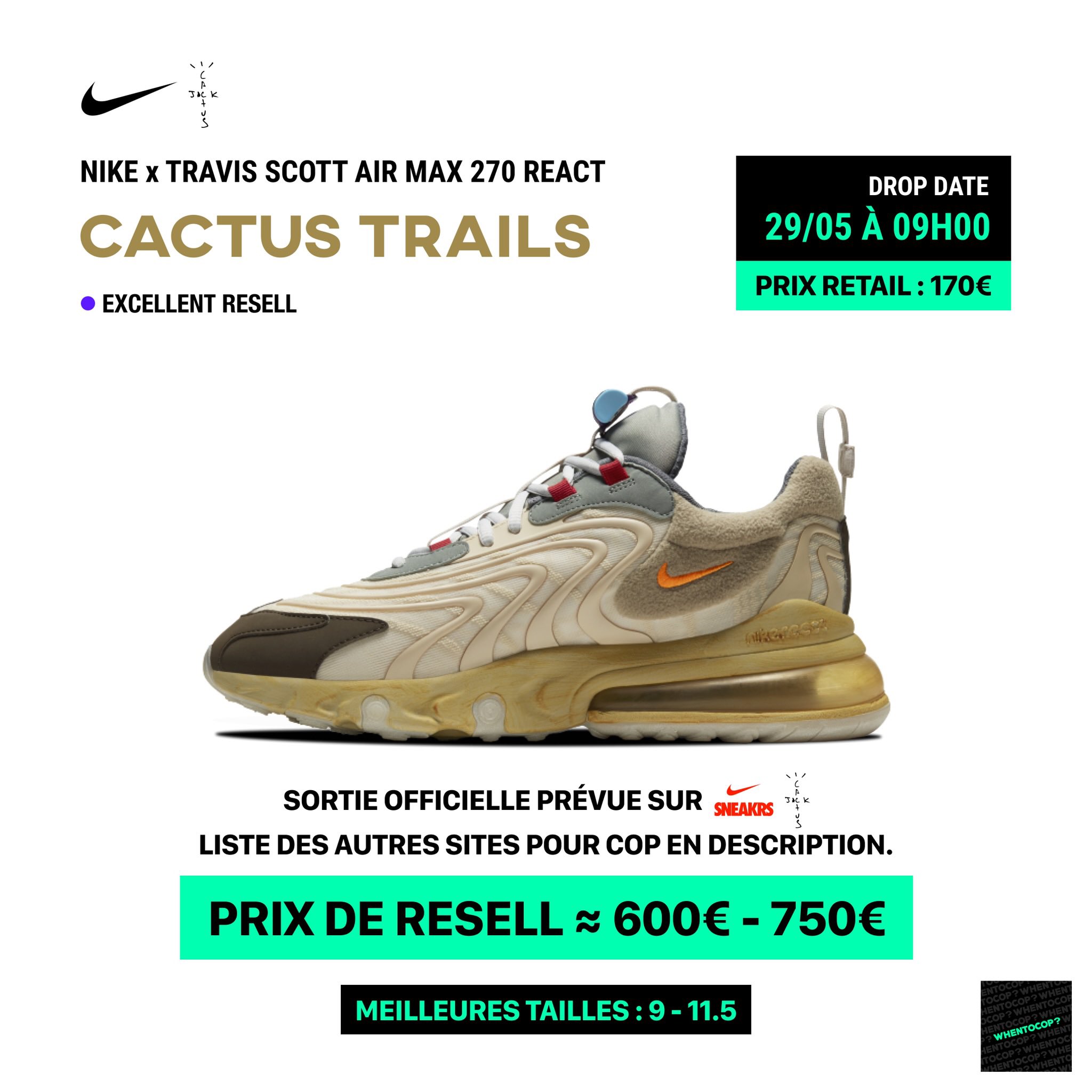 Air max 270 taille 29 sale