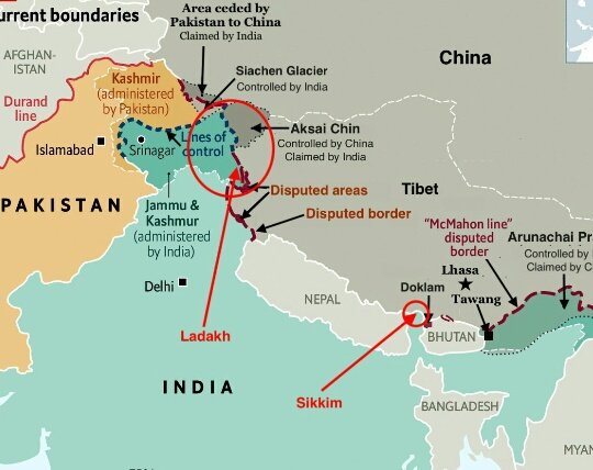 Additional reports of tensions are also coming from the Sikkim region which is an Indian/Chinese border area adjacent to Nepal, the country where British Gurkhas hail from.7/