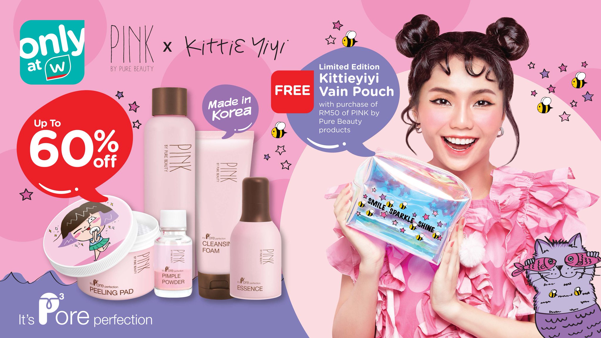 Watsons Malaysia On Twitter Only At Watsons Grab Your Favourite Pink By Pure Beauty It S Pore Perfection Range At The Nearest Watsons Store Or Online Today Https T Co Pdzezglnxn Enjoy Up To