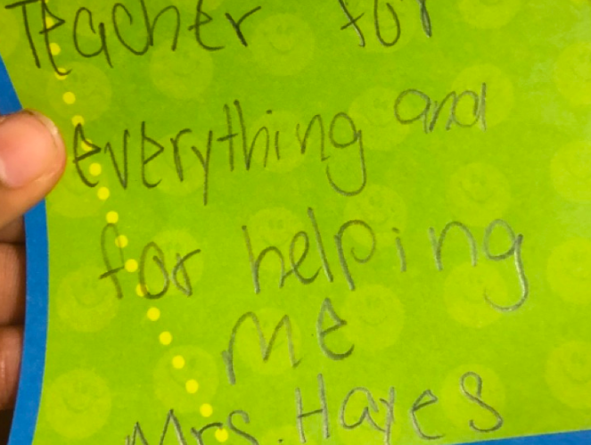 HayesEsl's tweet photo. This is my why!  I was sent this after a 6:30 zoom meeting from a student. #vceathome @VirginiaCrossEl https://t.co/0pxpG7B9tG