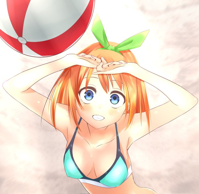 煩腐来さんがTwitterに投稿した中野四葉(五等分の花嫁)のイラスト。