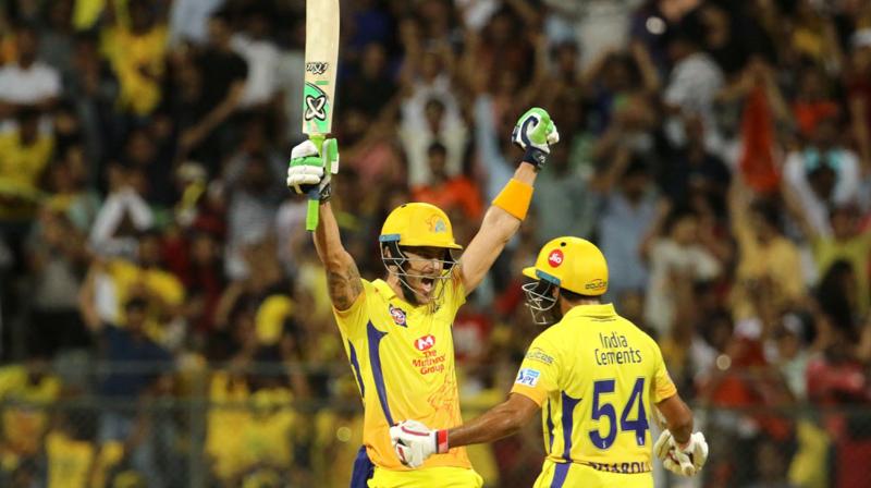 That Single Handedly Knock From Du Plessis 67(42) Took The Dad's Army Into the Final... Even MSD Stated That "Faf Has Been Brilliant" .. The Marathon Man's Consistency Impressed Everyone And Wankhede's Gone Ballistic....