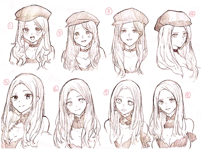 #いいねした人の絵柄を真似してバレたら負け
すこやちゃんとドロテアで?
当ててみて〜! 