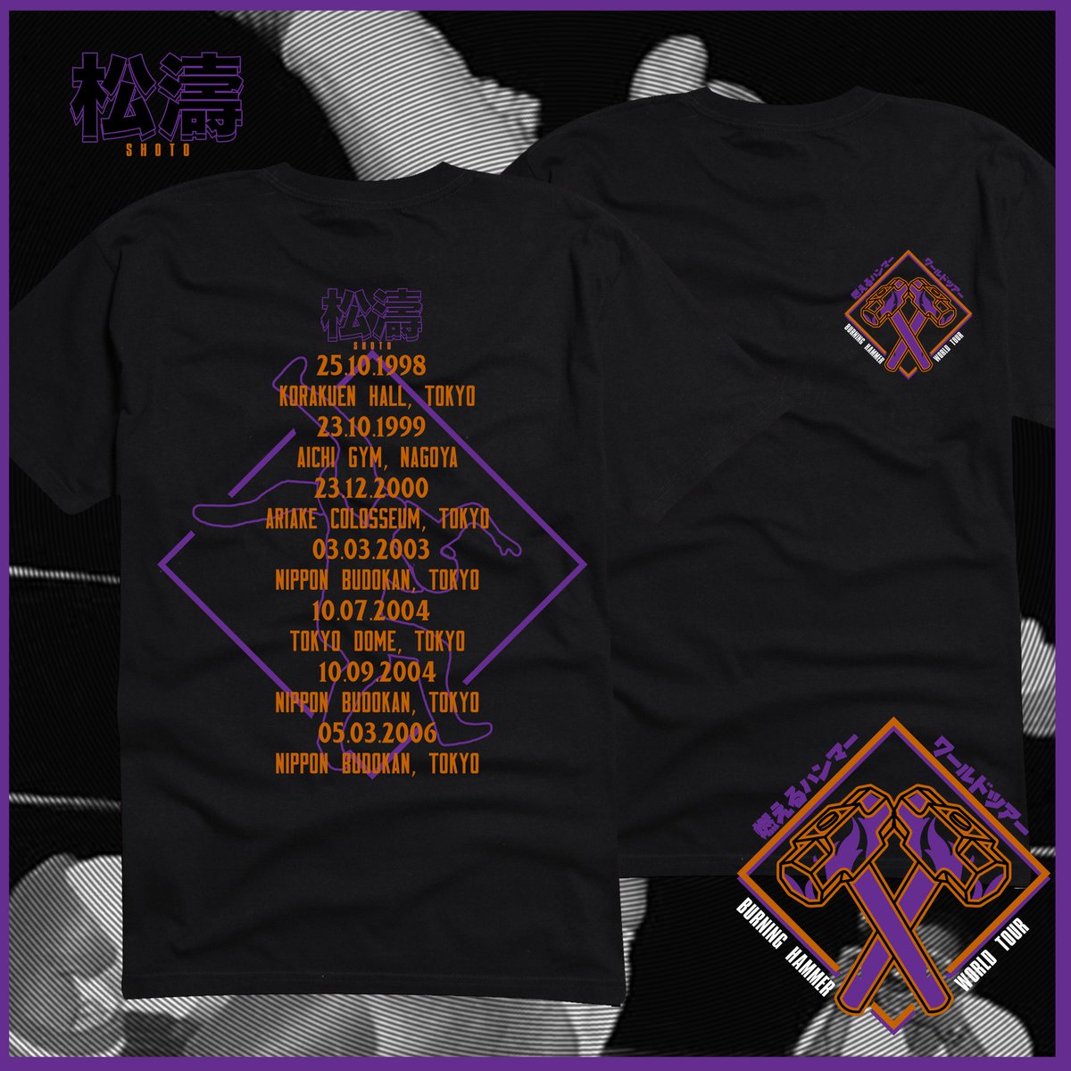 SHOTO_Design's tweet image. 🔥WIN A BURNING HAMMER WORLD TOUR SHIRT 🔨 

🔥Like, RT and Follow to enter
🔥Sizes S-XXL
🔥Winner chosen May 31st
🔥Worldwide Shipping

⭐️Enter if you’ve ordered a shirt, we’ll just refund you! 

PRE-ORDER ENDS JUNE 1ST
mercht.com/u/shoto

#SHOTOGear