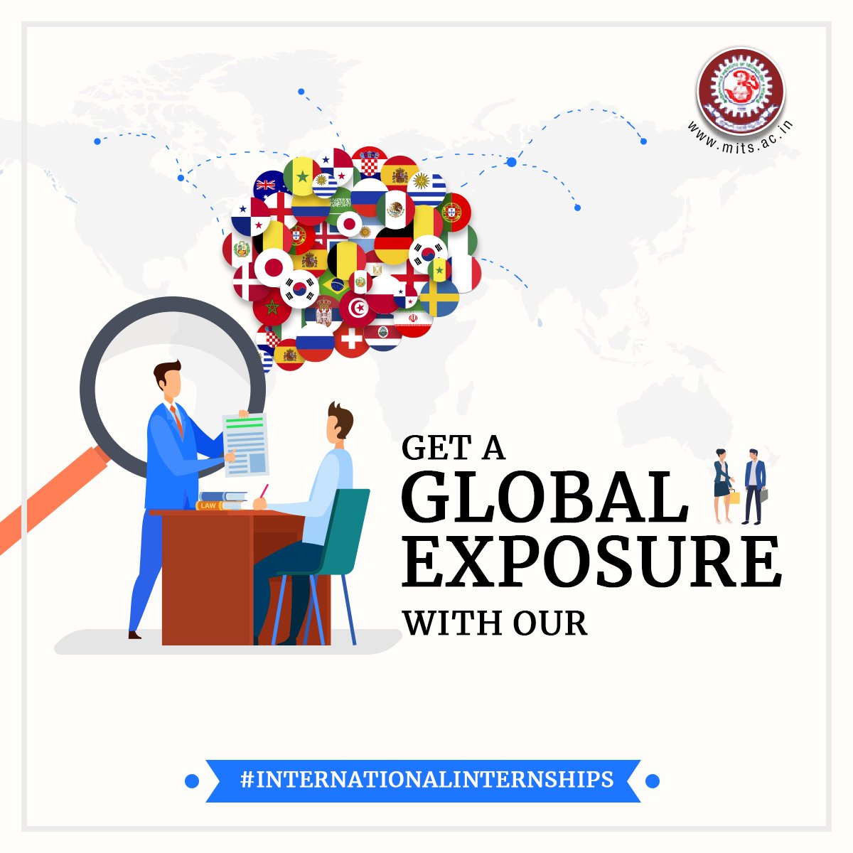 MITS_College's tweet photo. #MITS provides tremendous opportunities to its #students to gain invaluable work experience during their college time.
To know more about our international relations, visit- https://t.co/Sv5WjjuZXk
#InternationalInternships #GlobalExposure #InternshipsAtMITS #LifeAtMITS https://t.co/illNVYn6Qd