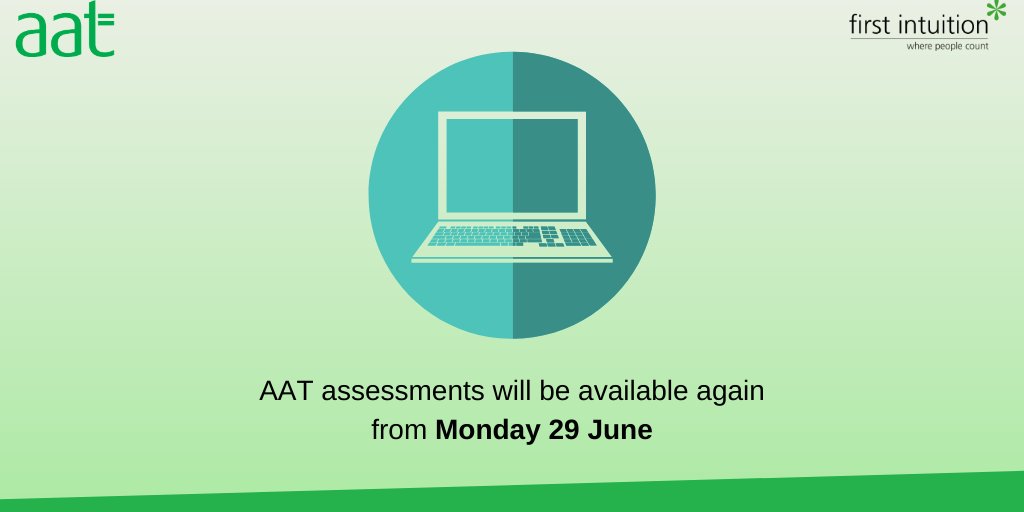 aattoptutor's tweet photo. ‼️ BREAKING NEWS ‼️ AAT to resume in centre assessments on the 29th June.  - Tune into our Facebook live @firstintuitionAAT at 1 PM for more information!

#AAT #AATExams #AATAssessments #Exams #Resume #Study #Accounting #Accountants #FirstIntuition https://t.co/o40s8a3sNS