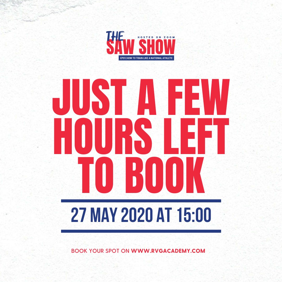 🔥 Just a Few Hours Left!!! 🔥

Don't miss your chance to listen to Erin Hunter, Dirkie Chamberlain, Robyn Johnson &amp; Kristen Paton talk about how to train like a National Athlete 💪

Book your spot at rvgacademy.com.

#hockey #sahockey #athlete #trainlikeanathlete