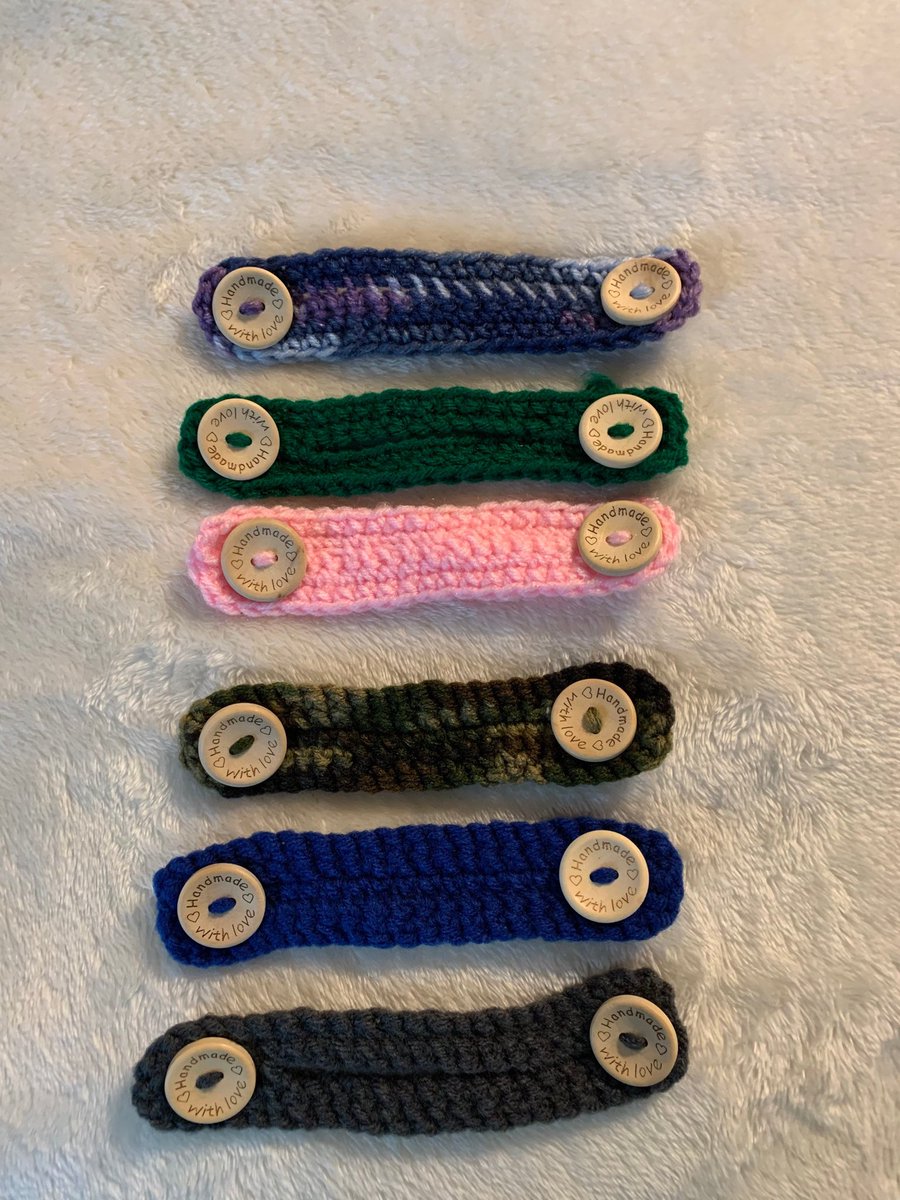 DesignsTiffanyJ's tweet image. Excited to share this item from my #etsy shop: Crochet 3 Pack Face Mask Ear Saver *ear saver *mask mate *ear protector *face mask adapter etsy.me/3ekZNlF
#MaskMate #EarProtector #FaceMaskAdapter