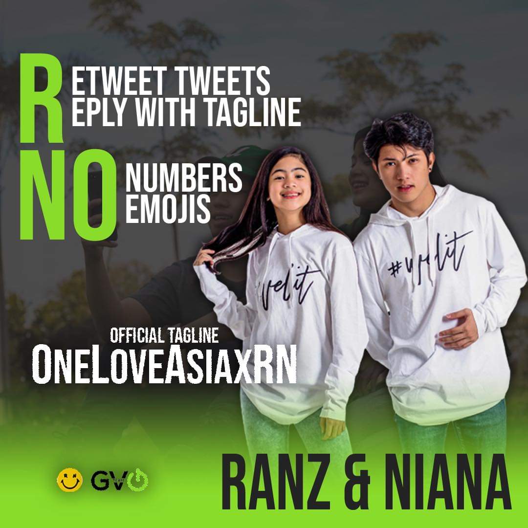 letsguerrero's tweet photo. reminders for today's campaign?

OneLoveAsiaxRN

@teamgvoglobal @ranzandnianafam @ranzkyle @nianaguerrero @RNLagunaChap @nianastersOFFCL https://t.co/iAkEImVXJf