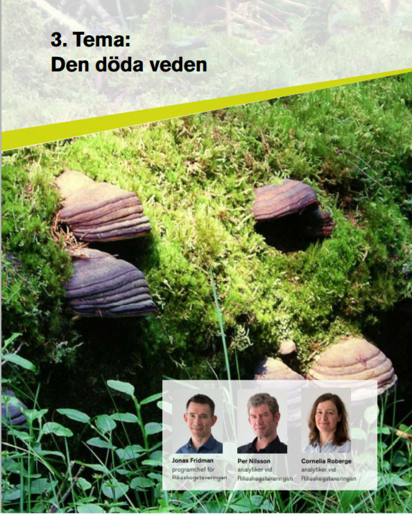 AlaxSLU's tweet photo. Årets temanummer i #skogsdata handlar om död ved. På #Riksskogstaxeringen s permanenta provytor kan enskilda dödvedsobjekt följas över tid. Denna datastruktur skapar möjligheter för en mängd olika analyser både inom #forskning och #miljöanalys. https://t.co/VPPQPfIyFi https://t.co/z1uzt853NW