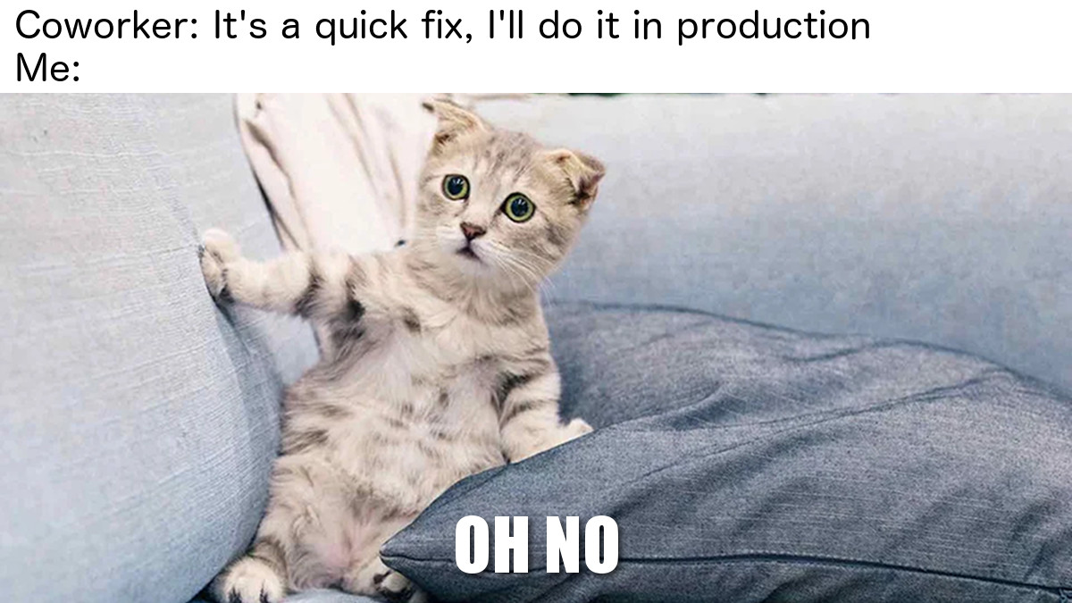 ProgrammerCats's tweet image. When you just know it won't be a "quick fix". #programmerhumor #codingmemes #codinglife #codinghumor #programmermemes #memes #catmeme #dankmeme #cats