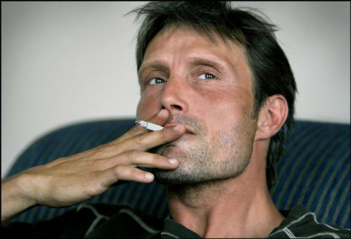 Mads Mikkelsen Smoking appriciation post:(continue in the comments) #MadsMikkelsen  #DaddyO