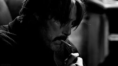 Mads Mikkelsen Smoking appriciation post:(continue in the comments)  #MadsMikkelsen   #DaddyO
