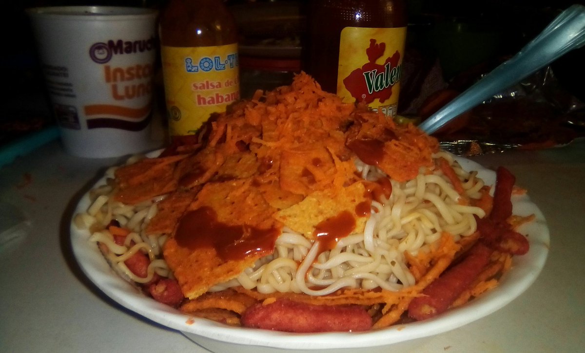 flofeacd's tweet photo. Al final este fue el resultado final y quedó con madre (Cabe recalcar que usé sólo la sopa y dejé el caldo en el vaso) https://t.co/zMbIFyBdFn